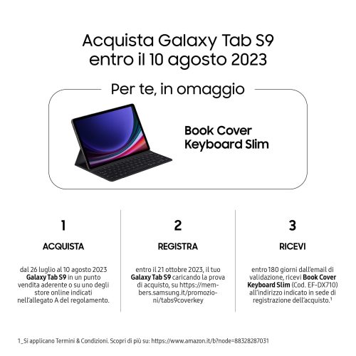 Samsung Galaxy Tab S9 11" Tablet Android 13 Dynamic AMOLED 2X 8GB RAM 128GB Grafite