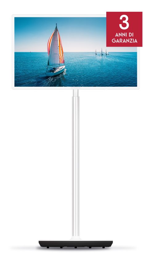 THOMSON 32HA4M44 TV e monitor portatile TV portatile Bianco 81