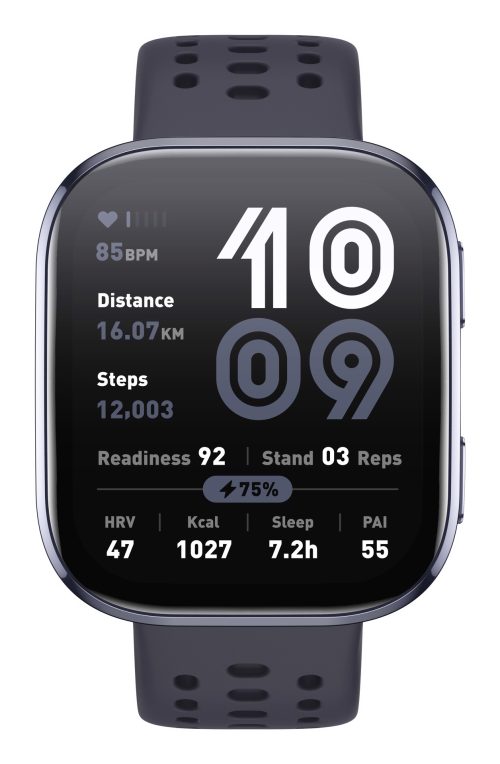 Amazfit Bip 6 Black 5 cm (1.97") AMOLED Digitale 390 x 450 Pixel Touch screen Nero GPS (satellitare) - Immortale Amazfit Bip 6 Black 5 cm (1.97") AMOLED Digitale 390 x 450 Pixel Touch screen Nero GPS (satellitare)
